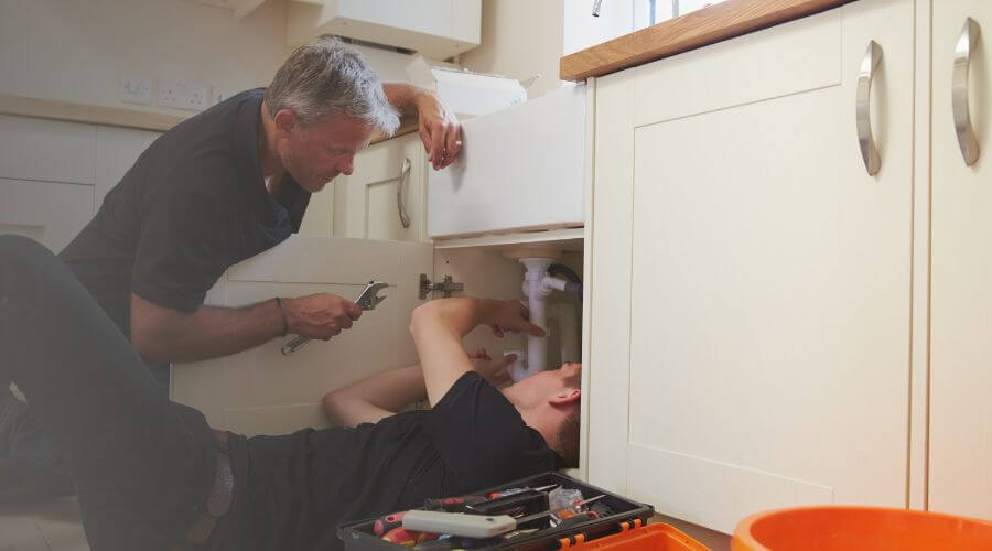 Professional burst pipe repair services in Roby, MO